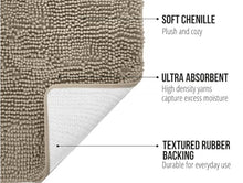Load image into Gallery viewer, Wholesale Only Plush Chenille Bathmats