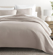 Load image into Gallery viewer, Wholesale Only Microfiber Stripe Quilts and Shams