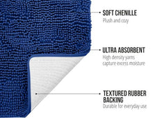 Load image into Gallery viewer, Wholesale Only Plush Chenille Bathmats
