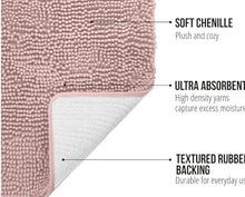 Load image into Gallery viewer, Wholesale Only Plush Chenille Bathmats