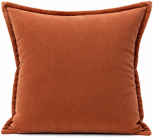 Load image into Gallery viewer, Solid Cotton Velvet Pillow