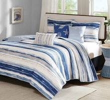 Load image into Gallery viewer, Wholesale Only Microfiber Printed Quilt Set