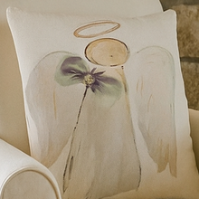 Load image into Gallery viewer, Linen Holiday Block Printed Pillows
