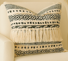 Load image into Gallery viewer, Kenya Bohemian Fringe Pillow
