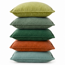Load image into Gallery viewer, Solid Cotton Velvet Pillow
