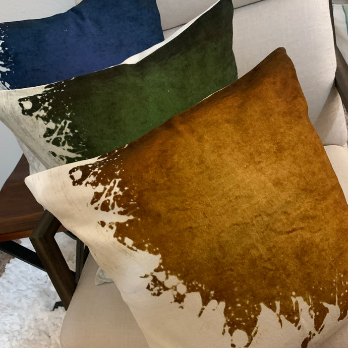 Tantum Block Printed Pillow